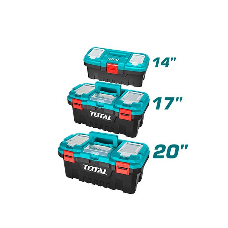 Thùng Đựng Công Cụ Đồ Nghề 14 inch , 17 inch , 20 inch Total  /TPBX0141 / TPBX0171 / TPBX0201 / Nhựa PP