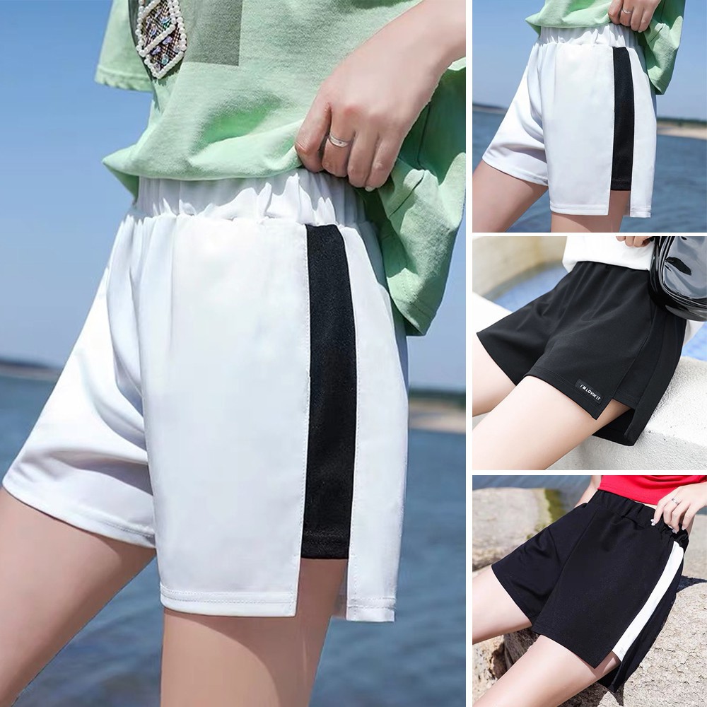 Quần Short Thể Thao Nữ Dáng Rộng Chất Liệu Nhanh Khô