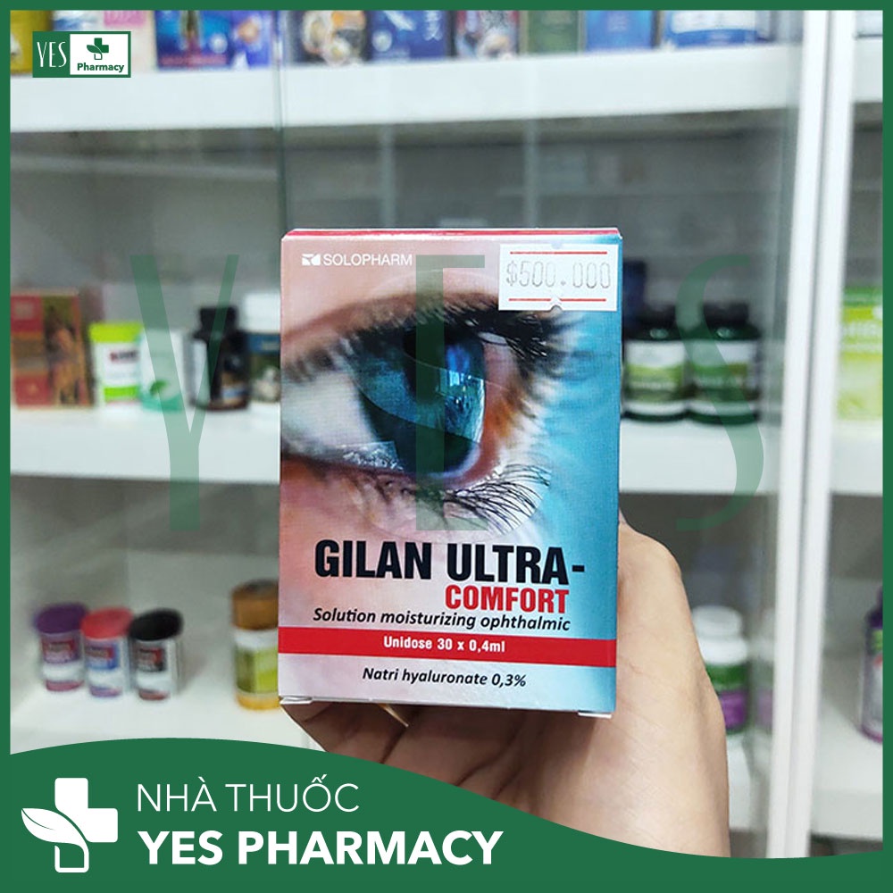 Dung dịch nhỏ mắt Gilan Ultra Comfort 0.3%  - Nhà thuốc Yes Pharmacy