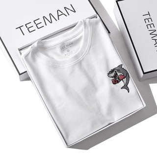 Áo thun nam cổ tròn Sharky trẻ trung, năng động - TEEMAN
