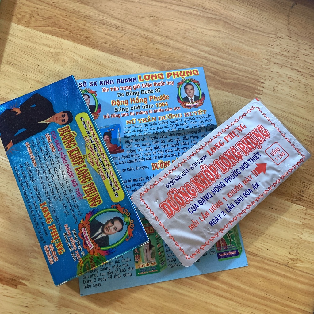 Dưỡng khớp long phụng viên nhộng (hộp 20 viên nang)