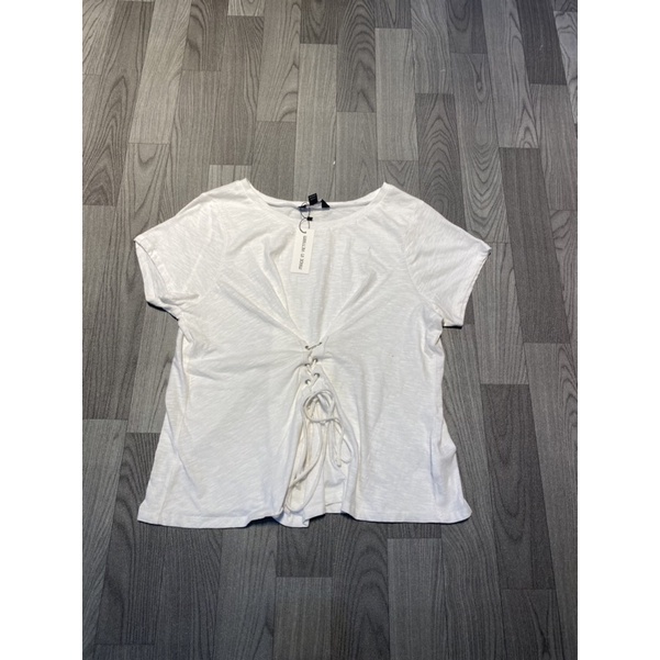 Áo cotton buộc dây nữ