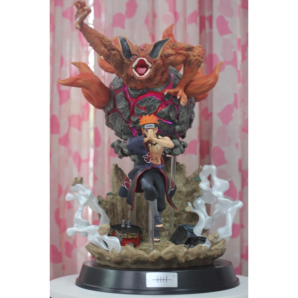 Mô hình Pain cữu vĩ có led cao 44cm cực đẹp siêu chất siêu nét - Mô hình Naruto