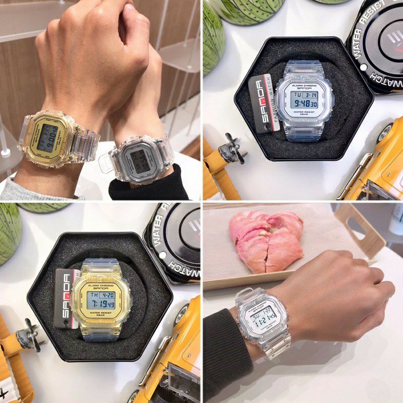 Đồng hồ Nam Nữ SANDA 293 full box chính hãng