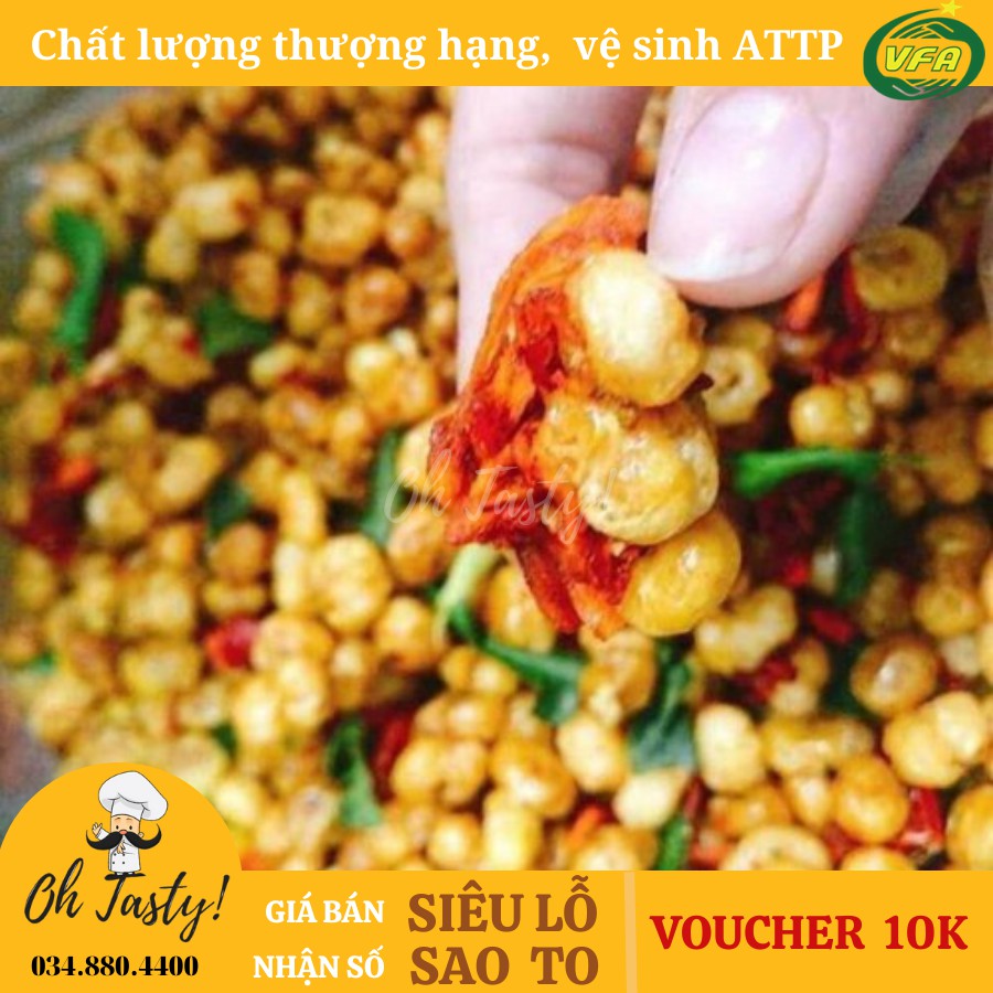 Bắp Sấy Khô Bò Tasty Food | GIÒN VÀ THẤM VỊ