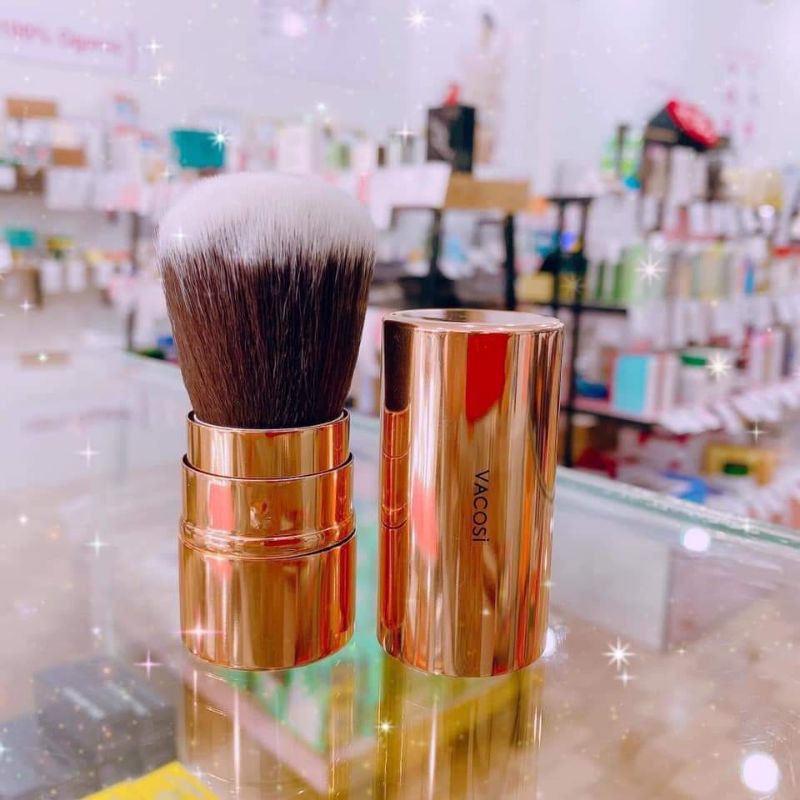 Chổi cọ tán phấn và má hồng Vacosi power brush