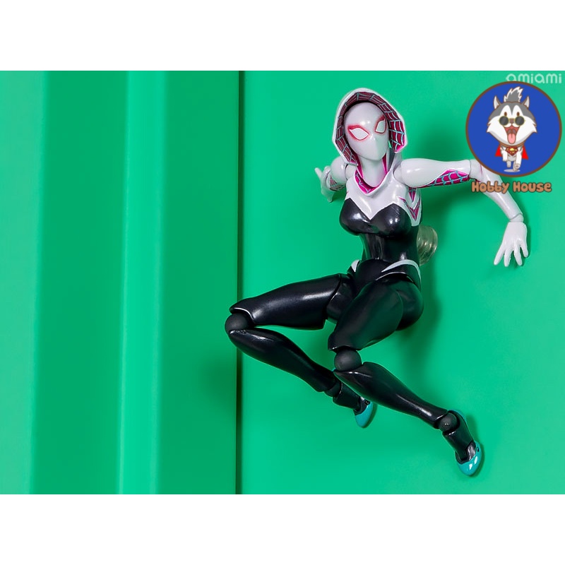 Mô Hình Chính Hãng Spider Gwen Amazing Yamaguchi No.004 Spider man series