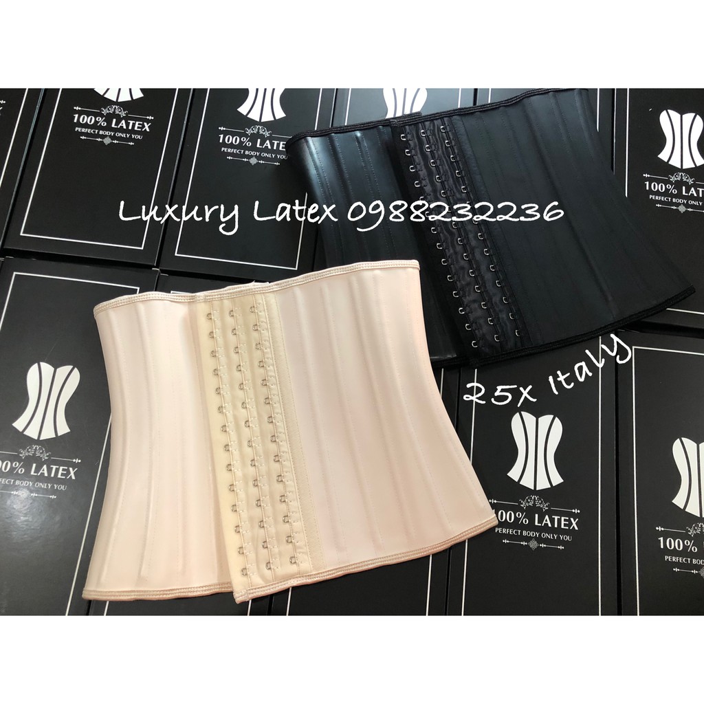 Đai nịt bụng Latex 25 xương ( ngắn 25cm cho các mẹ nấm) | BigBuy360 - bigbuy360.vn