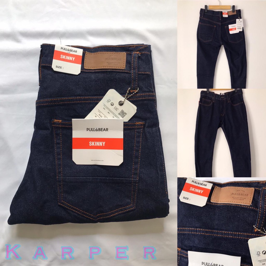 Quần jean PULL & BEAR SKINNY STRETCH mềm JEANS PREMIUM P&B PULL AND BEAR cho nam