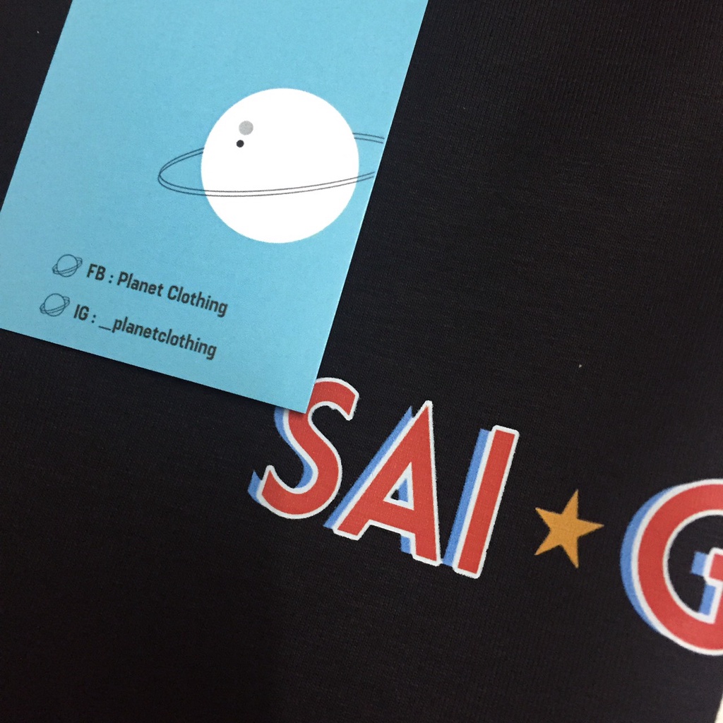 ÁO THUN SÀI GÒN VINTAGE IN ĐẸP OVERSIZED