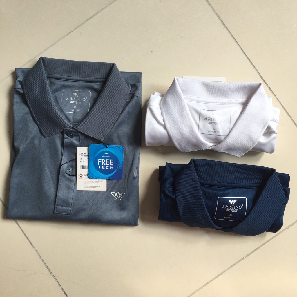 Áo Polo Nam Aristino Aps030s1 Regular 3 Màu Trẻ Trung còn S-M-L-XL-XXL