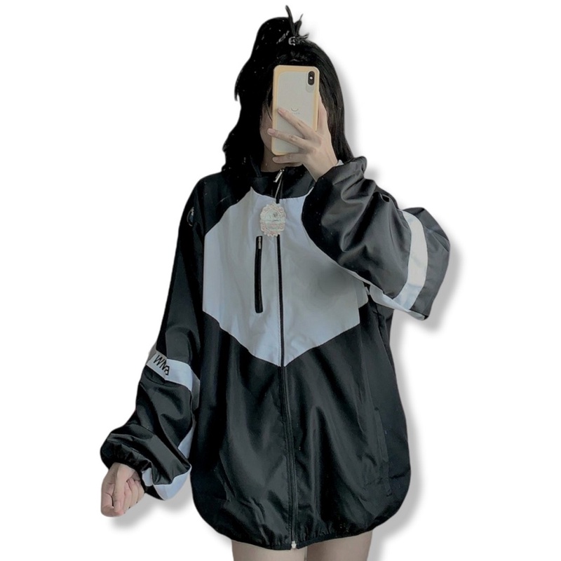 Áo Khoác Bomber Nữ 2 Lớp HP99  - SHOP NÂU FASHION