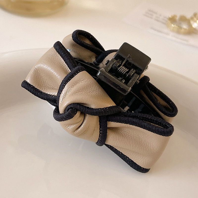 Kẹp Tóc Đuôi Ngựa Chất Liệu Da Cao Cấp Phong Cách Thời Trang 2022