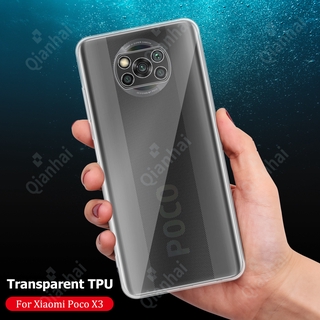 Ốp Lưng Tpu Trong Suốt Chống Sốc Cho Xiaomi Poco X3 Nfc Tỉ Lệ 1: 1
