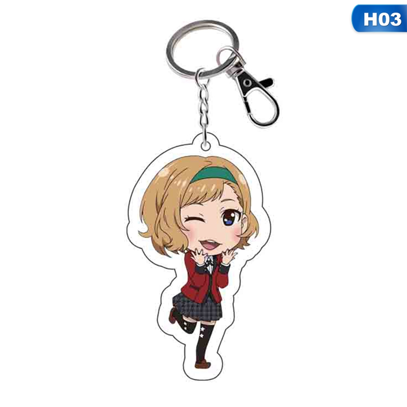 Tmdbyx Móc Khóa Acrylic Hình Nhân Vật Hoạt Hình Nhật Bản 5.5cm