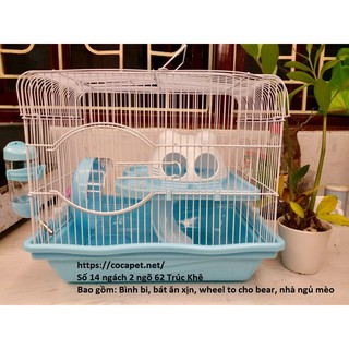 Lồng hamster - Lồng mèo sang trọng size đại
