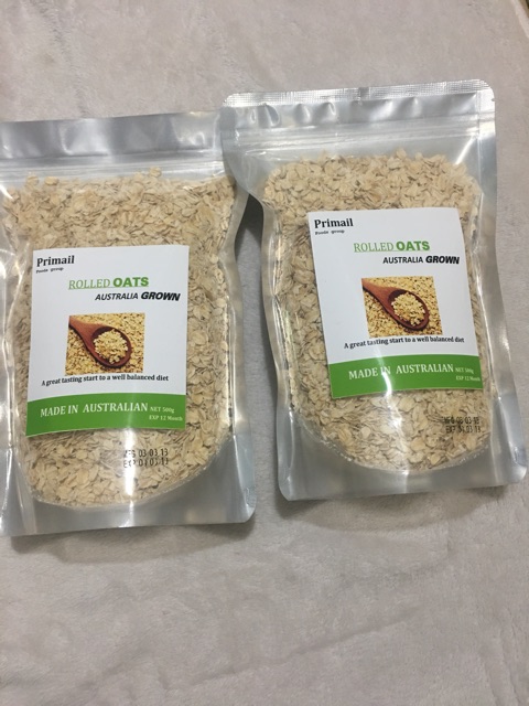 Combo 2kg Yến mạch nguyên cán Úc