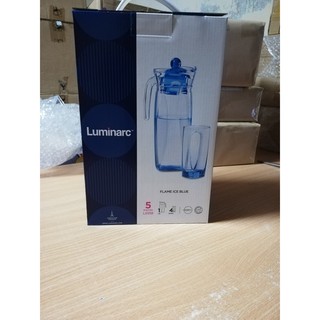 Bộ bình ly thủy tinh Luminarc Flame 5 món L5558