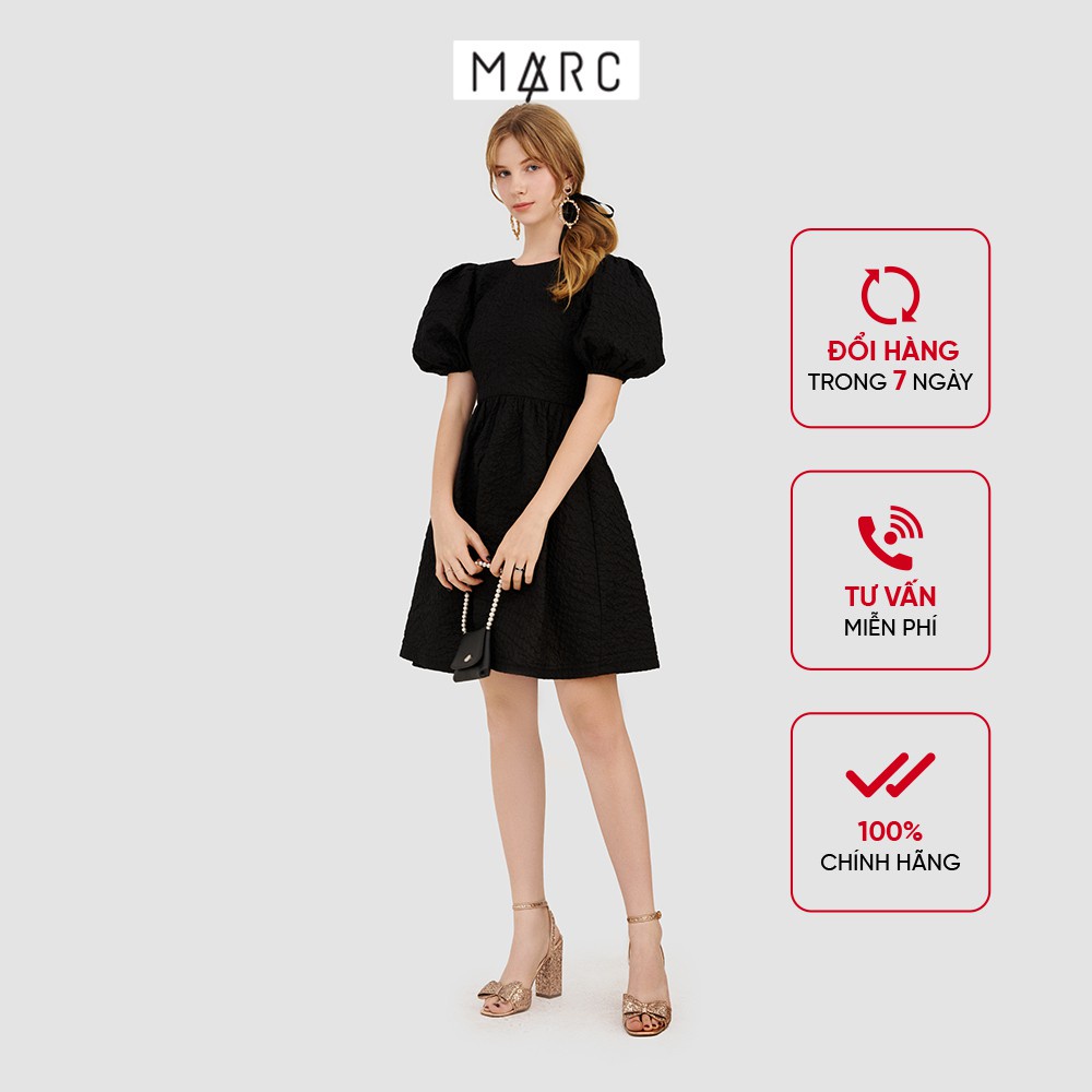 Đầm nữ MARC FASHION babydoll thắt nơ lưng