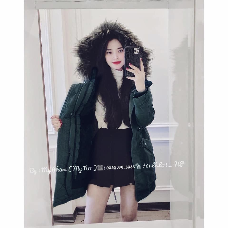 Áo khoác lót lông cao cấp cá tính thời trang nữ xinh hiện đại, bao đẹp, bao sang chảnh, bao rẻ, không nhăn, không xù | BigBuy360 - bigbuy360.vn