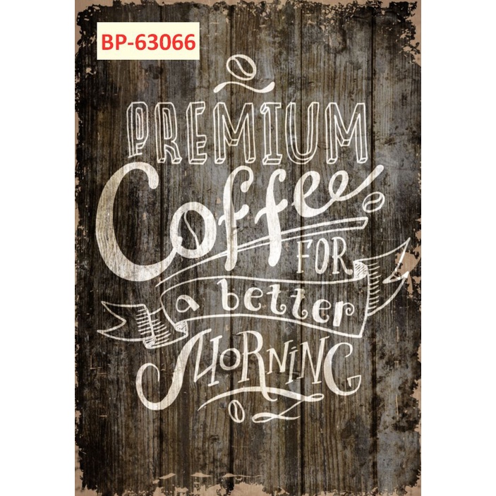 Tranh dán tường Quán Cafe, Trà Sữa, Trang Trí Cửa Hàng 3D tặng keo và dụng cụ dán