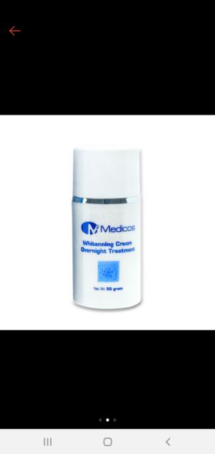 Kem dưỡng trắng da Medicos whitening