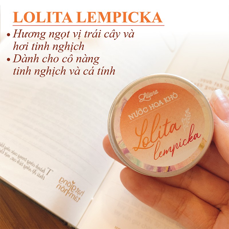 Nước hoa khô Liliana - Nhỏ gọn tiện lợi, mùi thơm quyến rũ | Thế Giới Skin Care