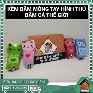 Kềm cắt móng tay hình thú siêu xinh, siêu kute - Tạo hứng thú khi cắt móng tay cho bé - Mẫu Ngẫu Nhiên