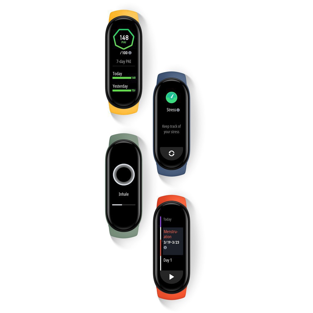 Vòng đeo tay thông minh Xiaomi Mi Band 6 - Bản Nội địa - Có Tiếng Việt - Bảo hành 1 tháng