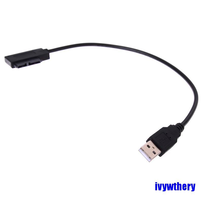 SATA DVD Cáp Chuyển Đổi Usb Sang 7 + 6 13pin