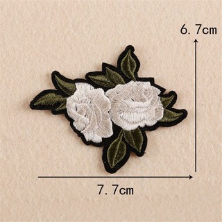Set 11 hình dán ủi quần áo hình bông hoa