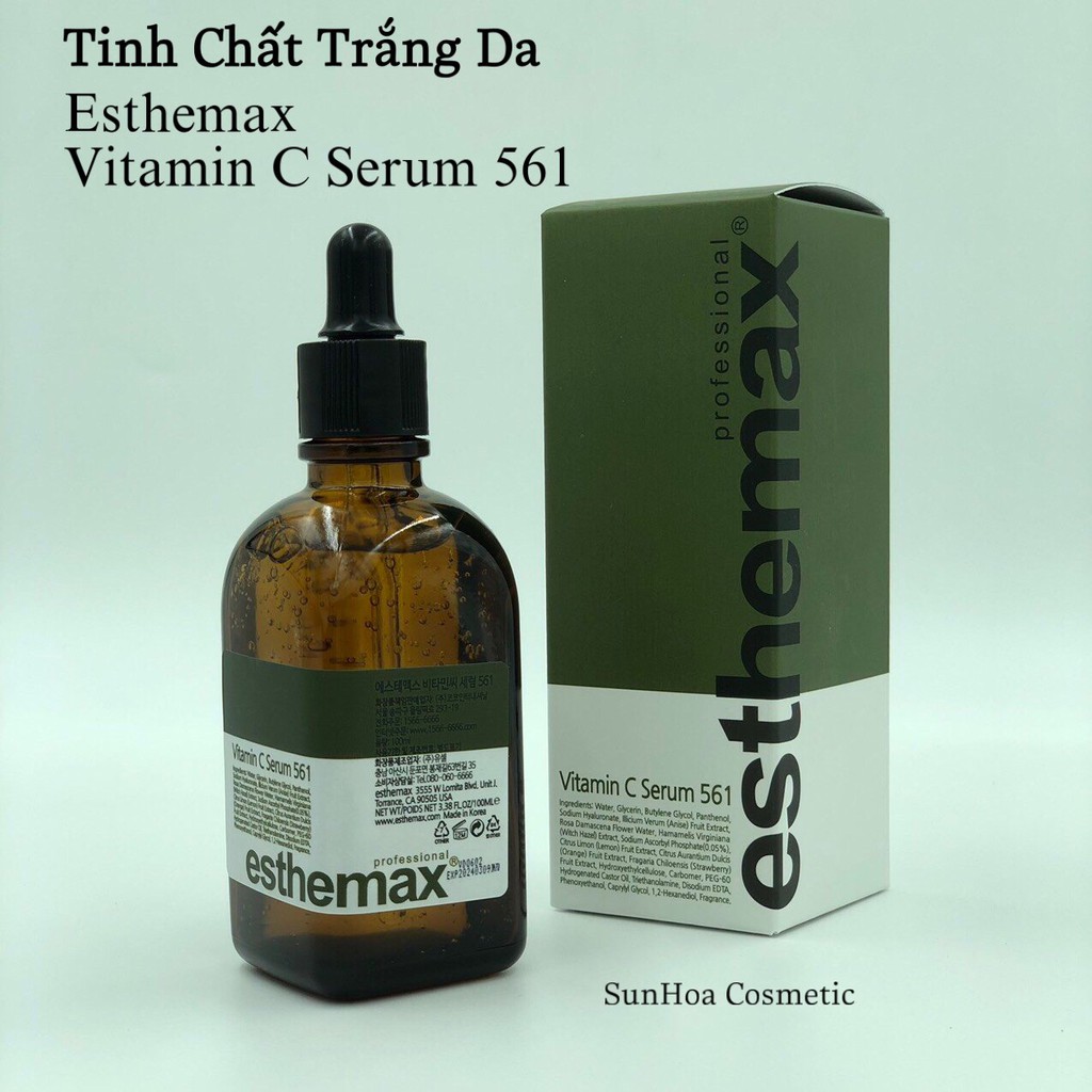 Tinh Chất Dưỡng Trắng Da - Esthemax Vitamin C Serum 561 (100ml)