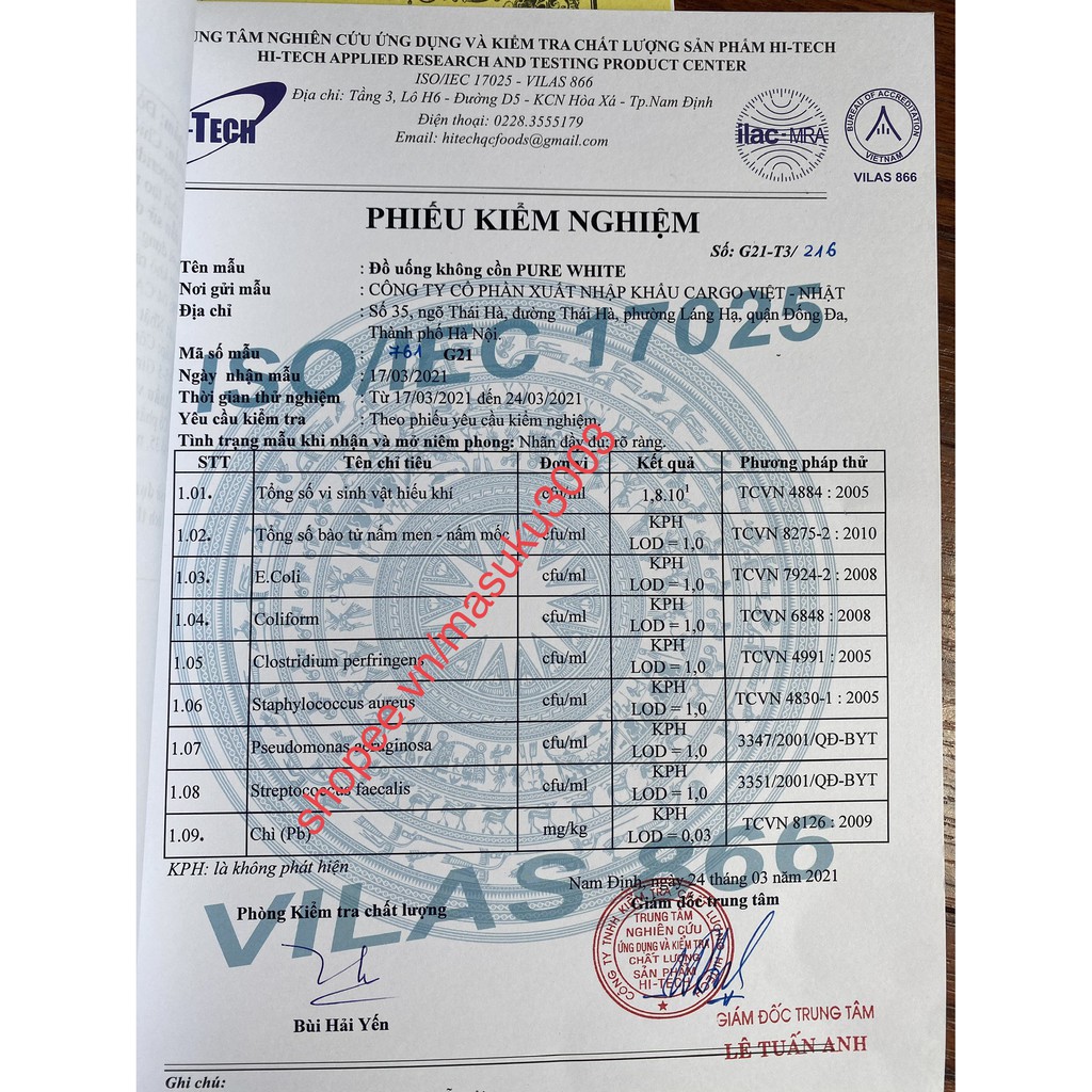 [HOT] Nước uống trắng da Shiseido Pure White Nhật Bản 10 lọ | Thế Giới Skin Care