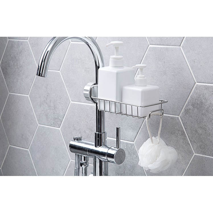 Oenen Bathroom Kitchen Faucet Storage Rack 200g