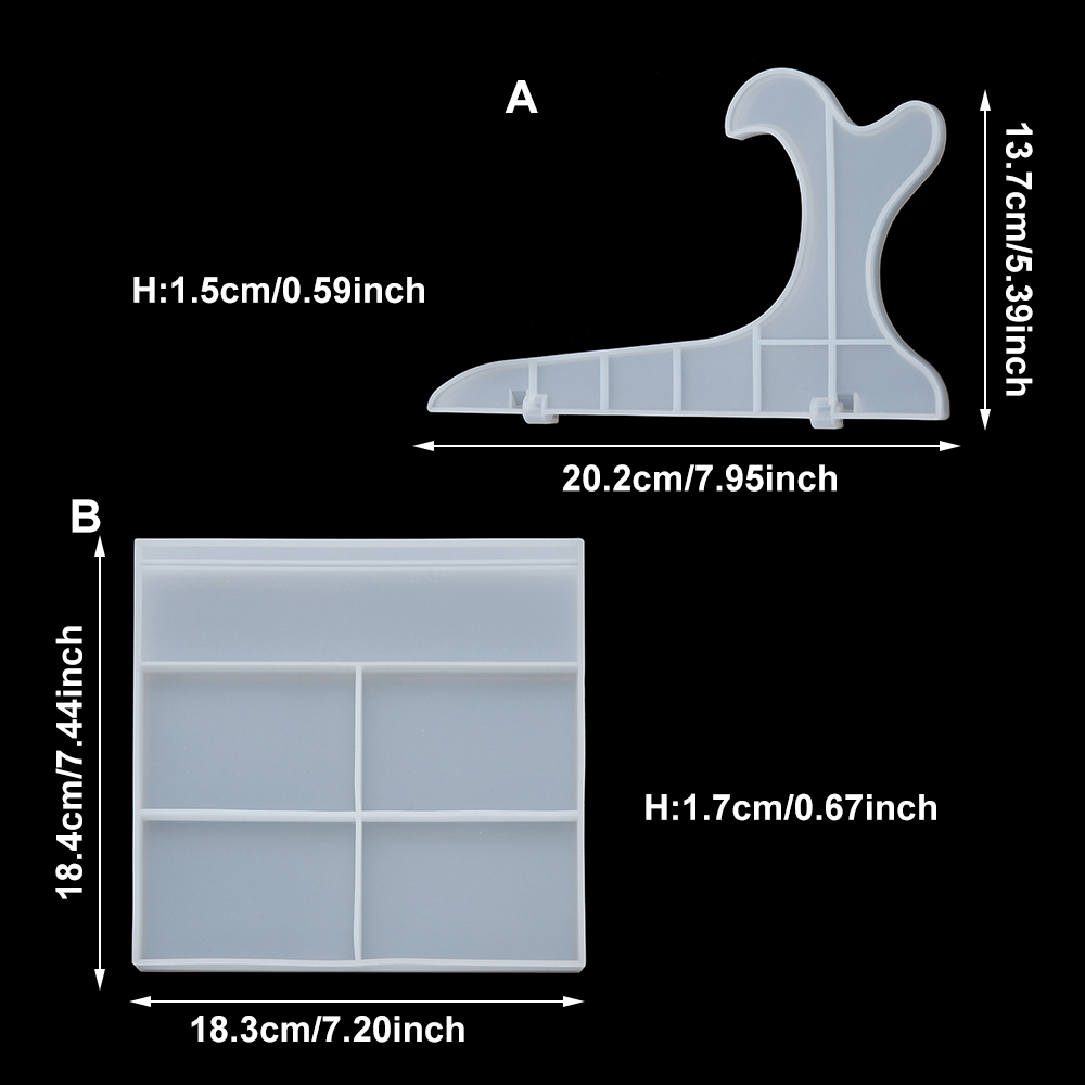 Khuôn Silicone Làm Khung Ảnh Thủ Công Trang Trí Nhà Cửa