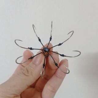 Lưỡi câu bát thép trắng số 8 dùng câu biển