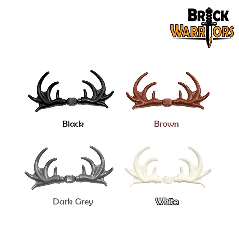 Phụ kiện Lego chính hãng Brickwarriors - Moose Antlers