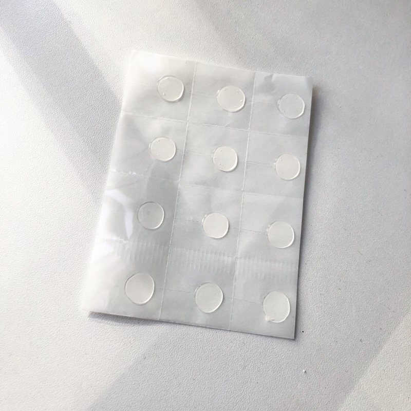 Keo 2 mặt dán bóng/topper phụ kiện sinh nhật/kẽm trắng SET 12C/20C/100C