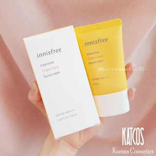 KEM CHỐNG NẮNG INNISFREE INTENSIVE TRIPLE CARE SUNSCREEN SPF 50+ PA++++ 50mL