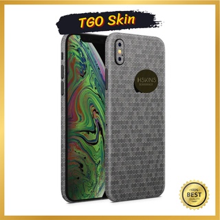 Miếng dán skin honeycomb iphone xs max / iphone xs / iphone x / iphone xr cao cấp