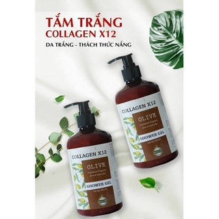 Sữa Tắm Trắng Da Collagen x12 Sữa Tắm Truyền Trắng