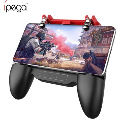 Ipega Tay Cầm Chơi Game PUBG Cho Điện Thoại IOS Android Kèm Quạt Tản Nhiệt
