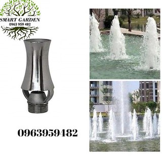 Đầu phun nước hình cây thông inox phi 21mm