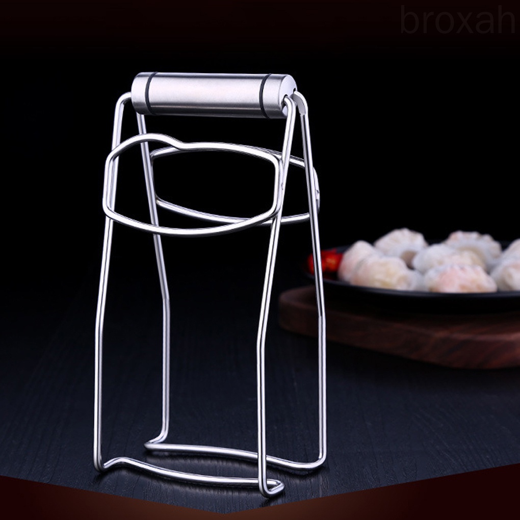 Kẹp Gắp Chén Dĩa Chống Nóng Bằng Thép Không Gỉ