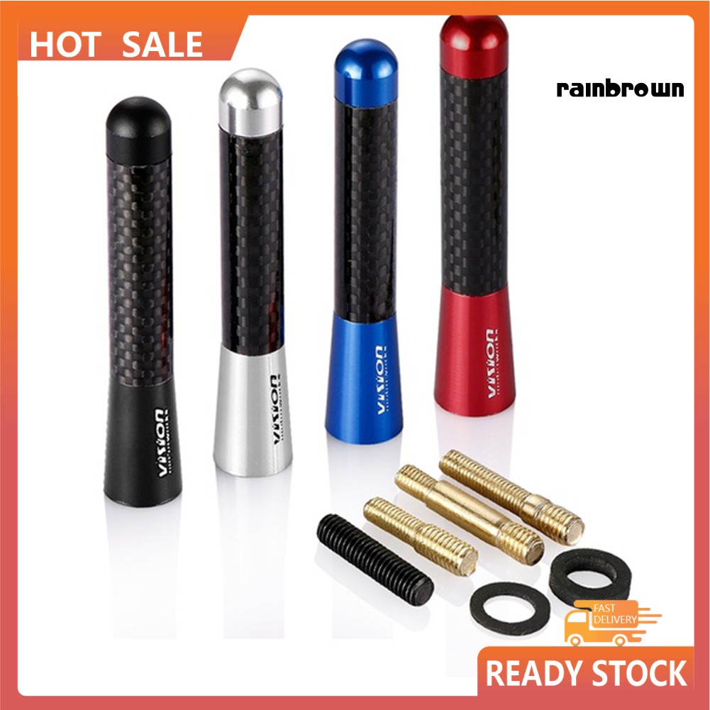 Ăng ten gắn nóc xe hơi bằng thép không gỉ 12cm tiện dụng