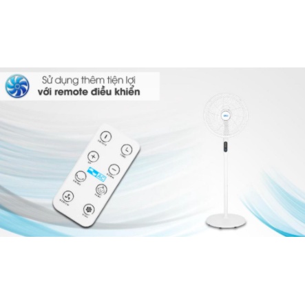 Quạt đứng AC ASF01D145, công suất 16W, động cơ DC Inverter