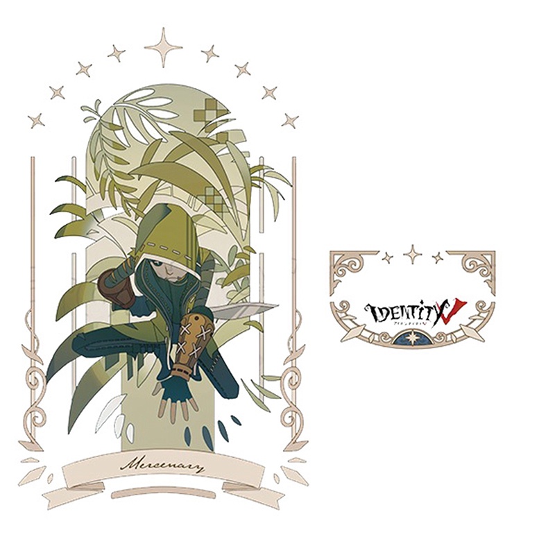 Mô Hình Nhân Vật Phim Hoạt Hình Identity V Đứng Bằng Acrylic Trang Trí Bàn Làm Việc