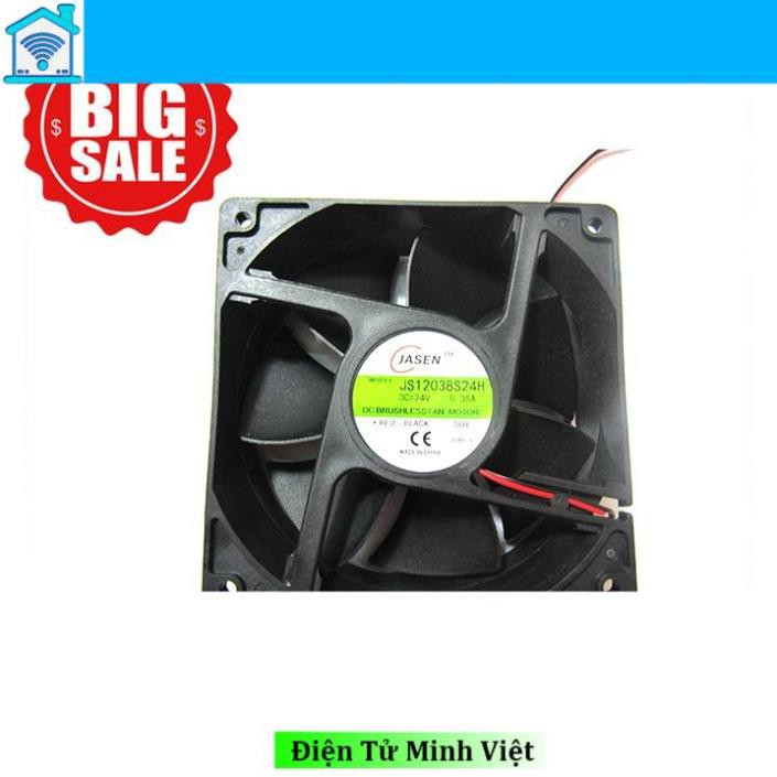 Quạt Tản Nhiệt 24V 11.8x11.8x3.7cm