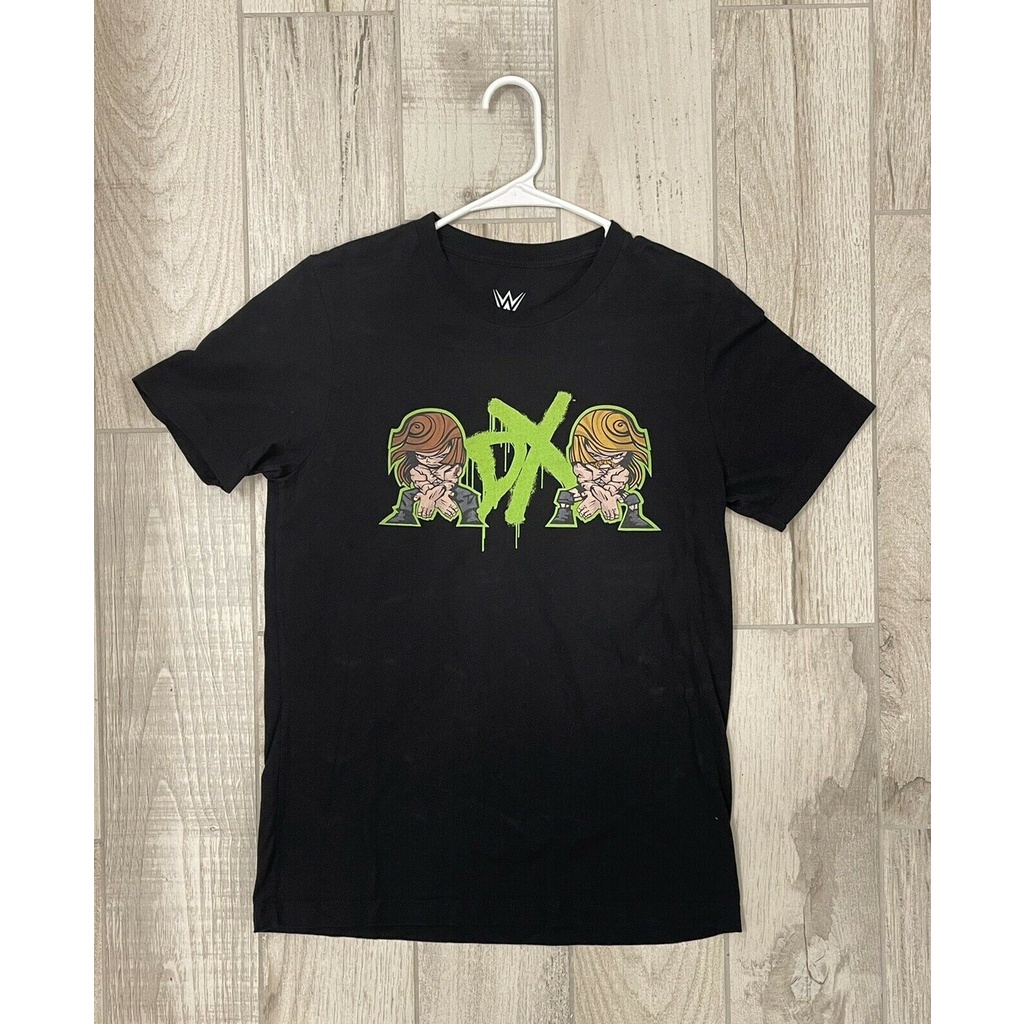 7A8E /Áo Thun Nam In Hình Nwt Wwe D Generation X A1!