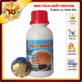 Men ủ phân cá, bánh dầu - tks-proti chai 100ml